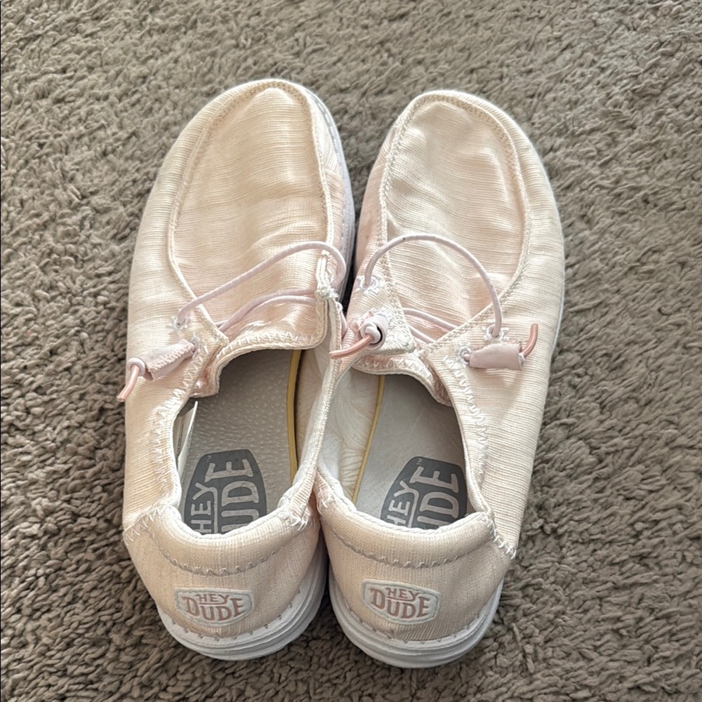 Hey Dude Light Pink Casual Shoes